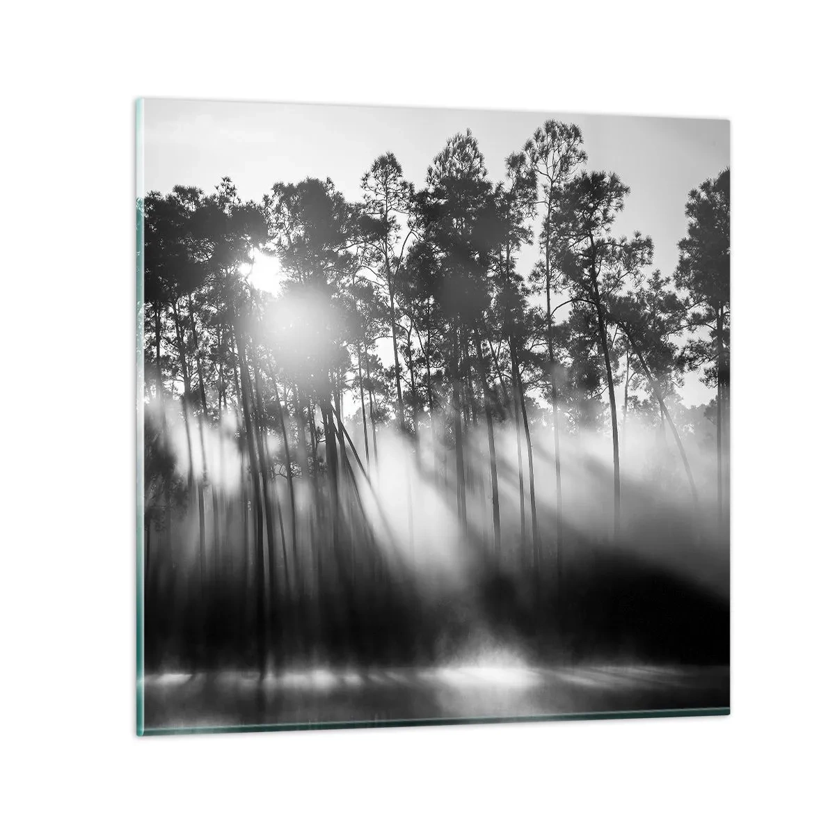 Tablou pe sticlă - Soare de neoprit - 30x30 cm