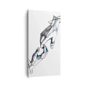 Tablou pe pânză - Gest frumos - 65x120 cm