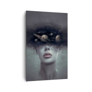 Tablou pe pânză - Și planetele o iau razna... - 80x120 cm