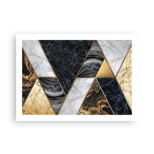 Poster - Piatră cu piatră - 70x50 cm