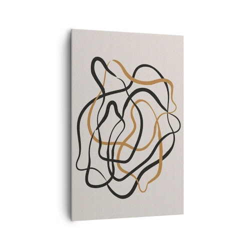 Tablou pe pânză - Totul s-a încurcat - 80x120 cm