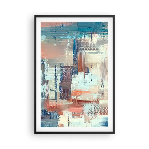 Poster în ramă neagră - Întinde-te spre lumină - 61x91 cm
