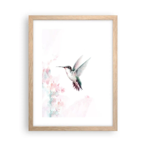 Poster în ramă de stejar deschis - Oprit în mișcare - 30x40 cm