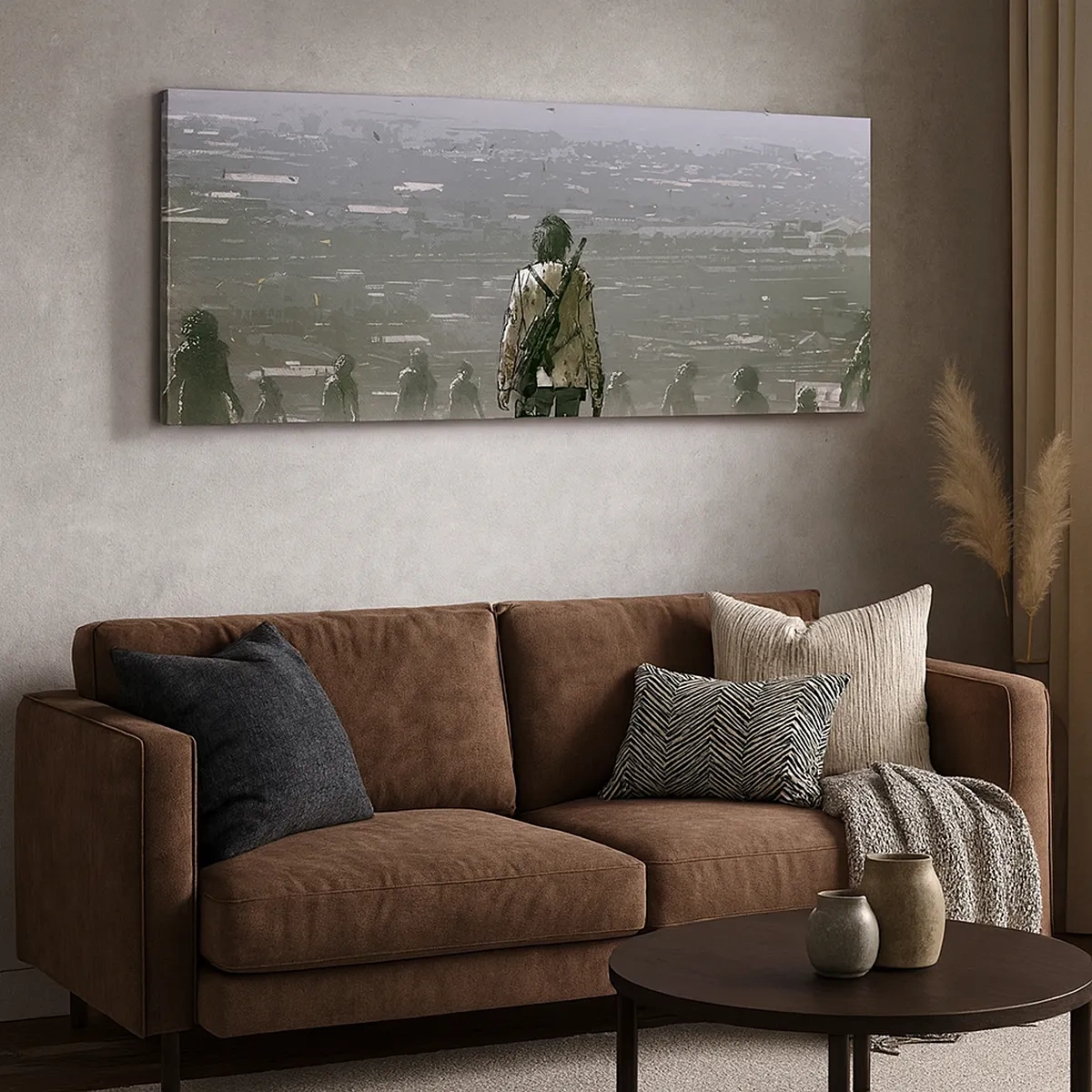 Tablou pe pânză - Ultimul om în picioare? - 30x30 cm