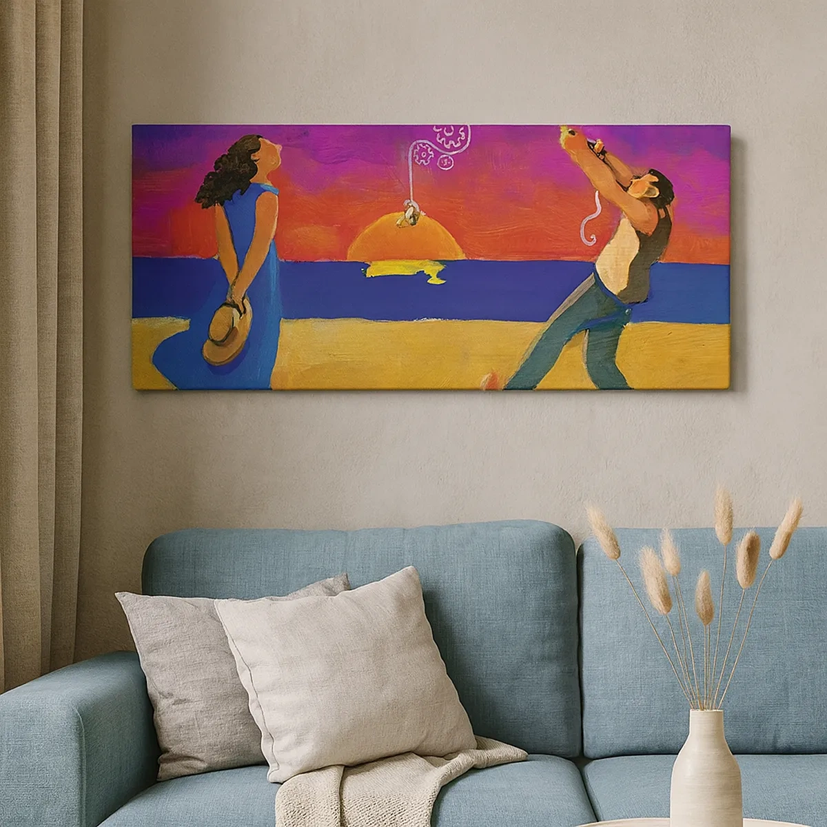 Tablou pe pânză - Mai mult decât o stea din cer - 30x30 cm