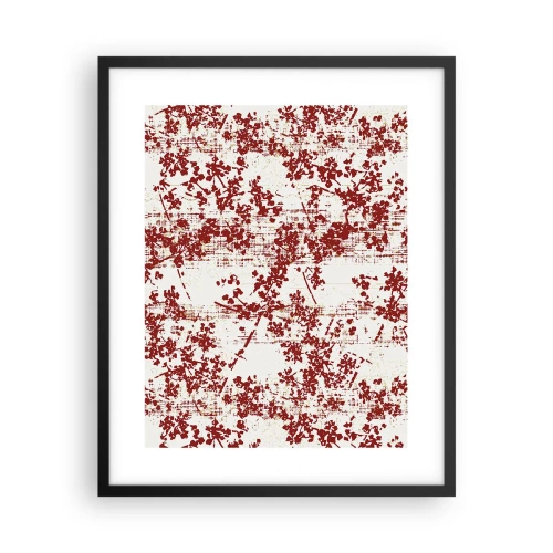 Poster în ramă neagră - Ca un percal vechi - 40x50 cm