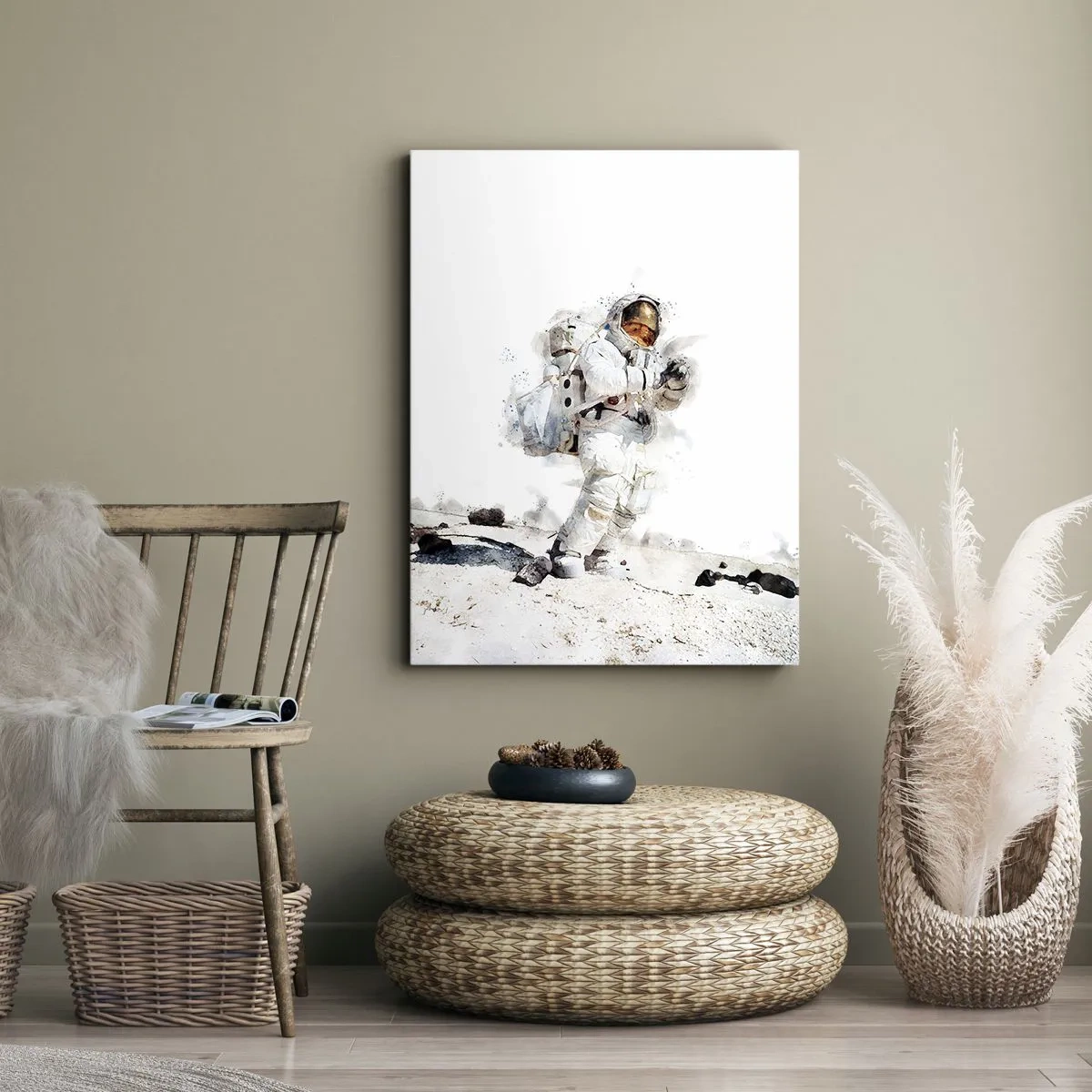 Tablou pe pânză - Trimisul Pământului - 65x120 cm