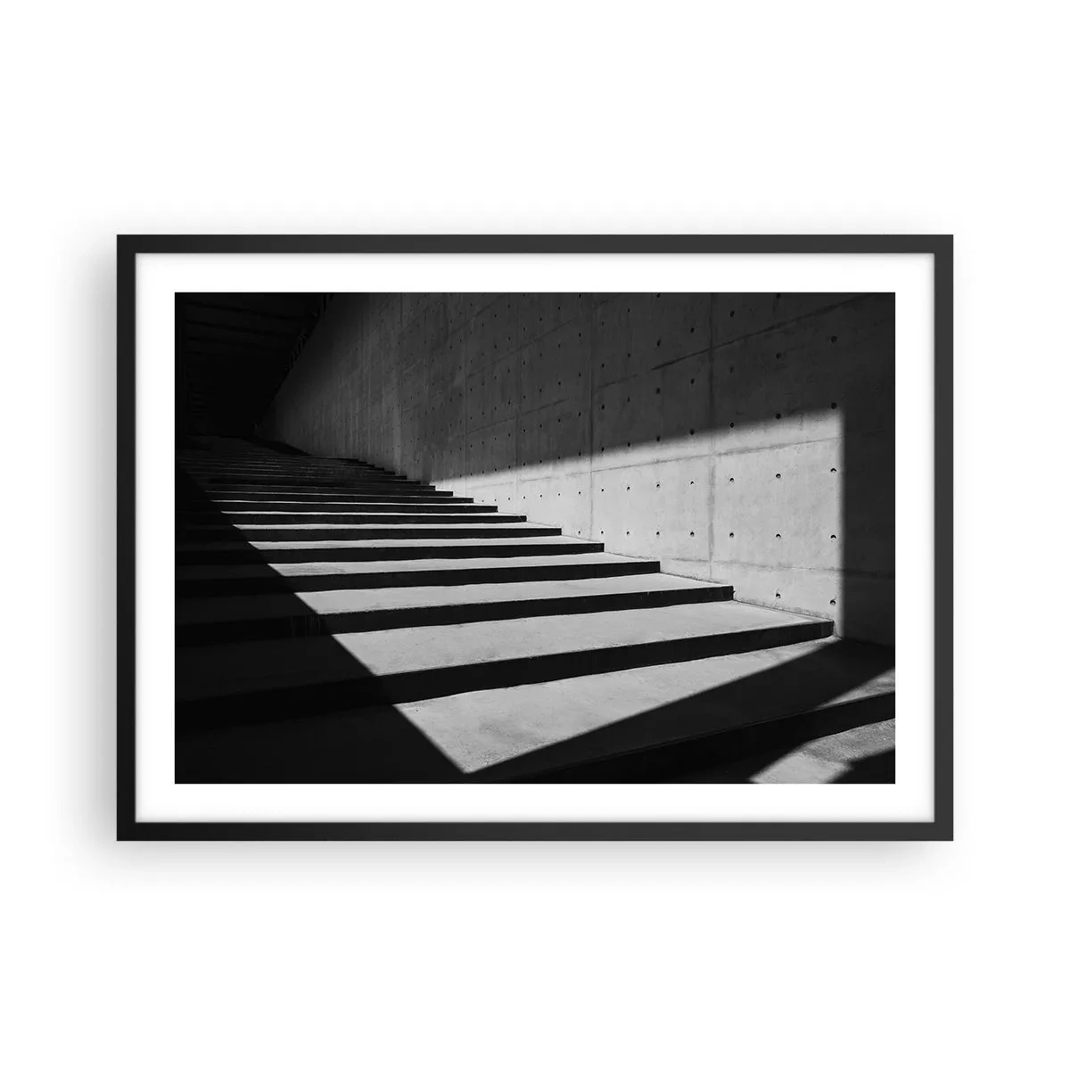 Poster în ramă neagră - Frumusețea brută a modernismului - 70x50 cm