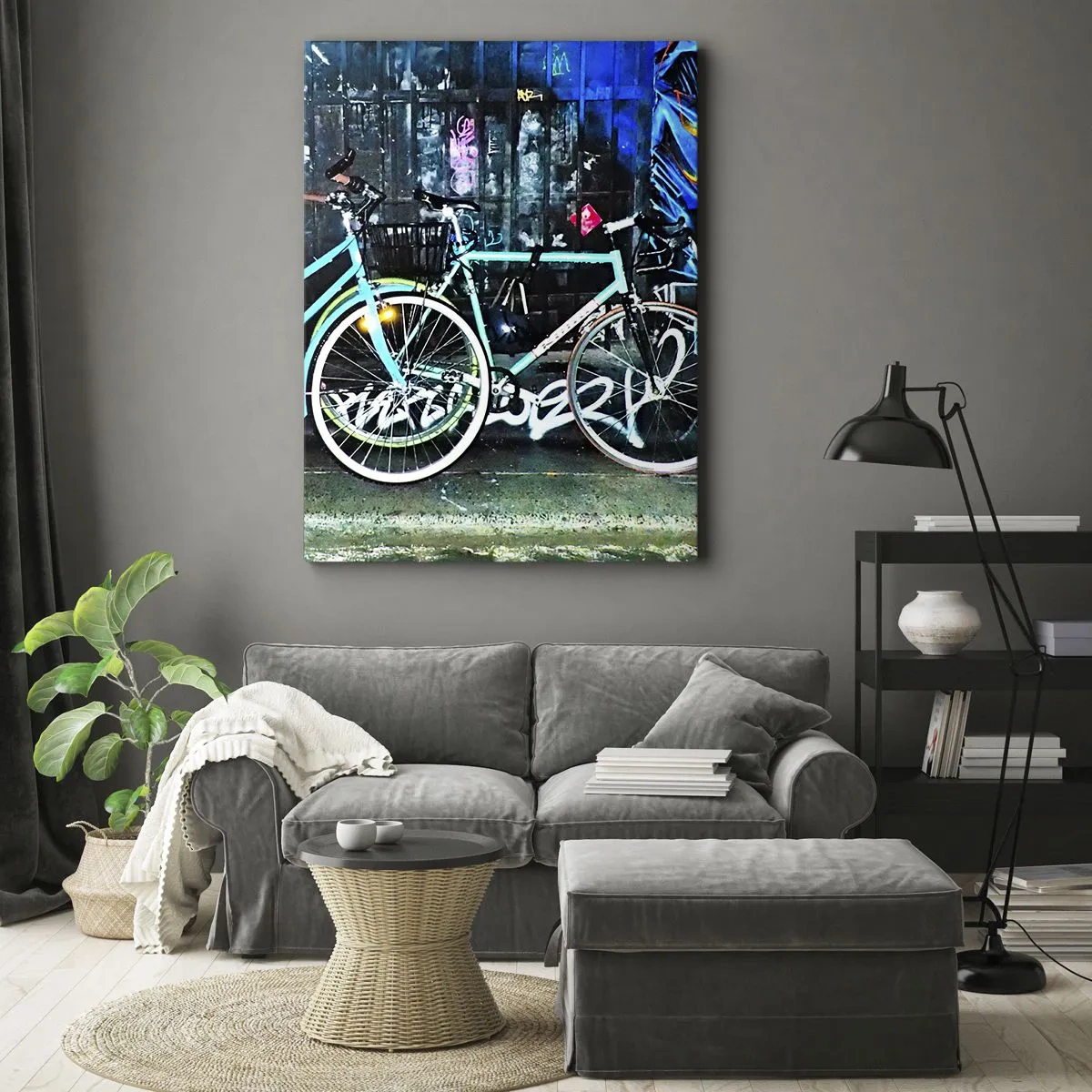 Tablou pe pânză - Orașul strigă - 50x70 cm