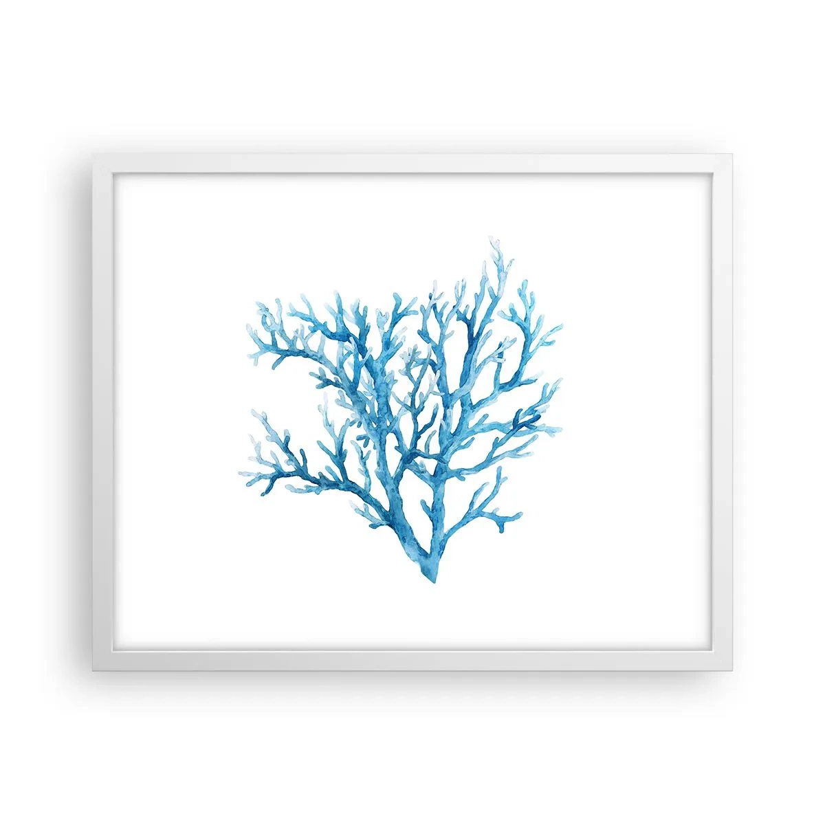 Poster în ramă albă - Filigranul marin - 50x40 cm