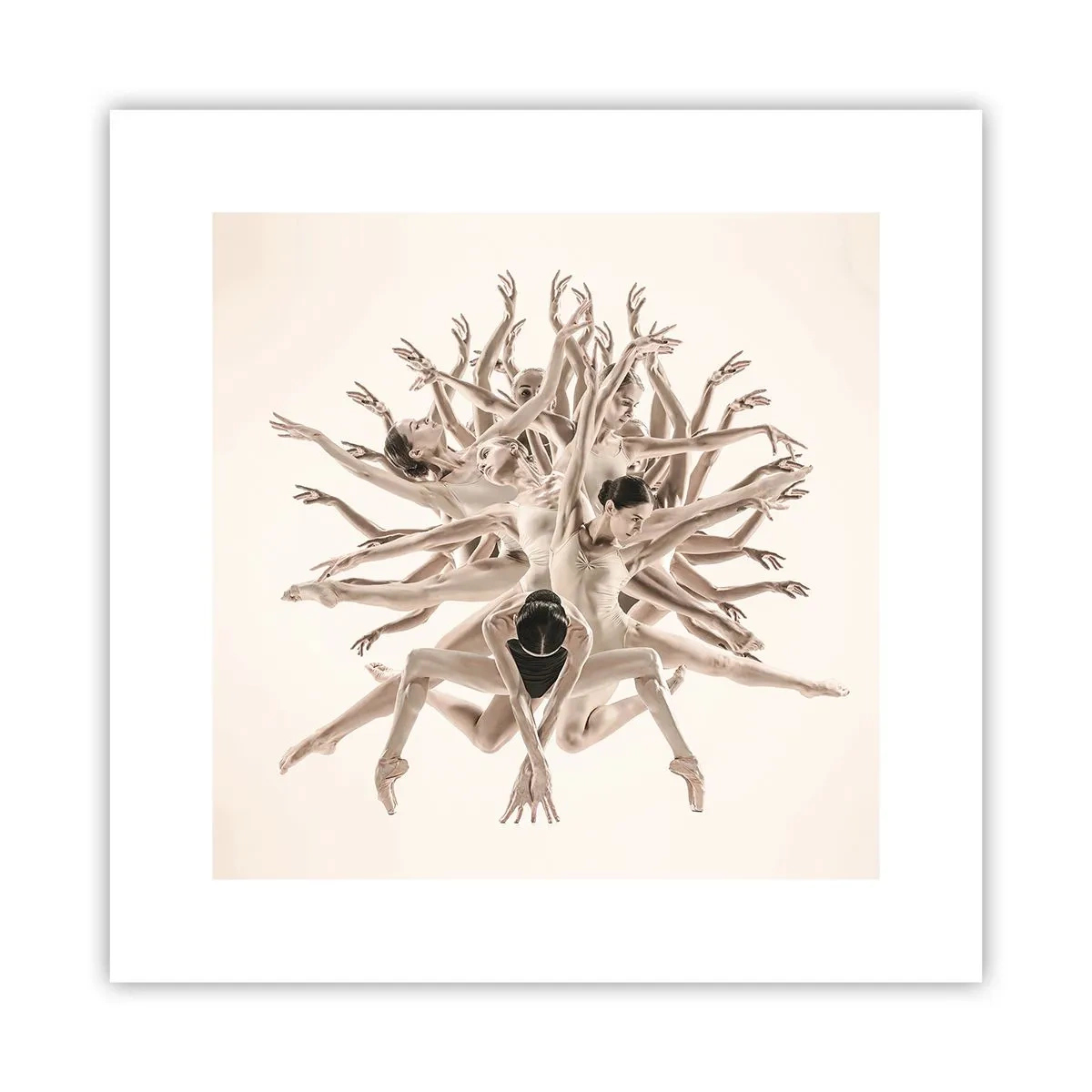 Poster - Înflorirea în dans - 30x30 cm