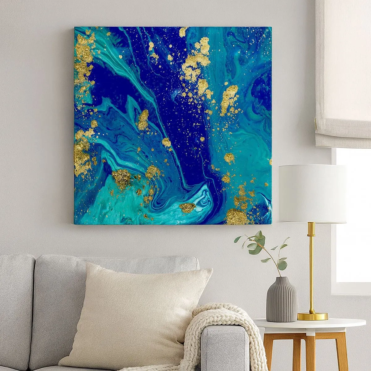 Tablou pe pânză - Petale de soare  - 30x30 cm