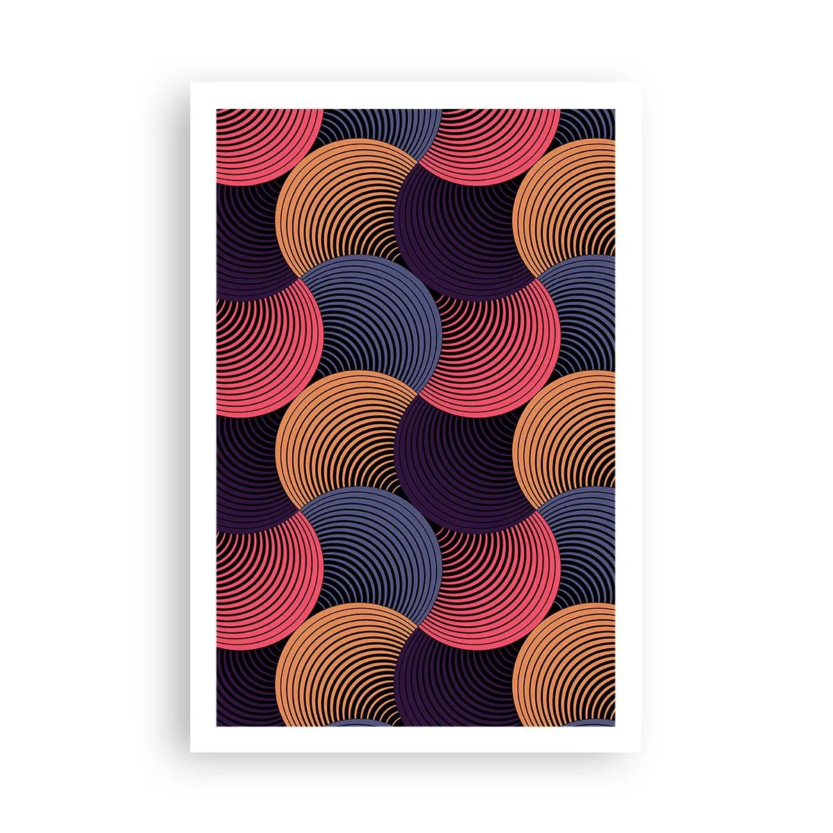 Poster - Într-un ritm de cerc - 61x91 cm