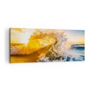 Tablou pe pânză - Joc în nisip - 120x50 cm