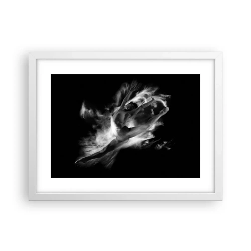 Poster în ramă albă - Oprit în zbor - 40x30 cm