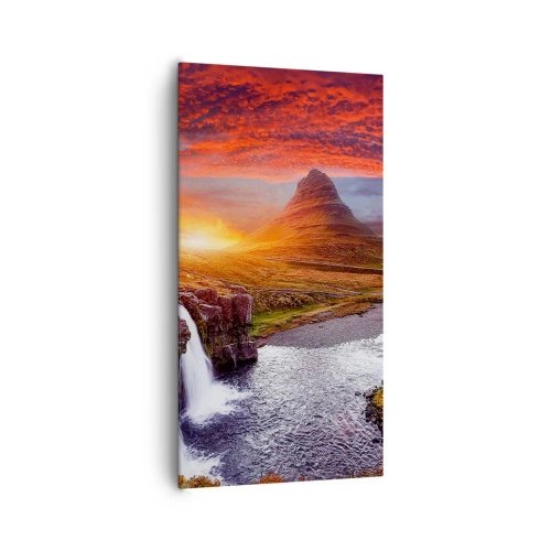 Tablou pe pânză - Imaginea Pământului de Mijloc - 65x120 cm