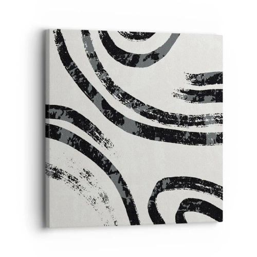 Tablou pe pânză - Pe jumătate oprit - 30x30 cm