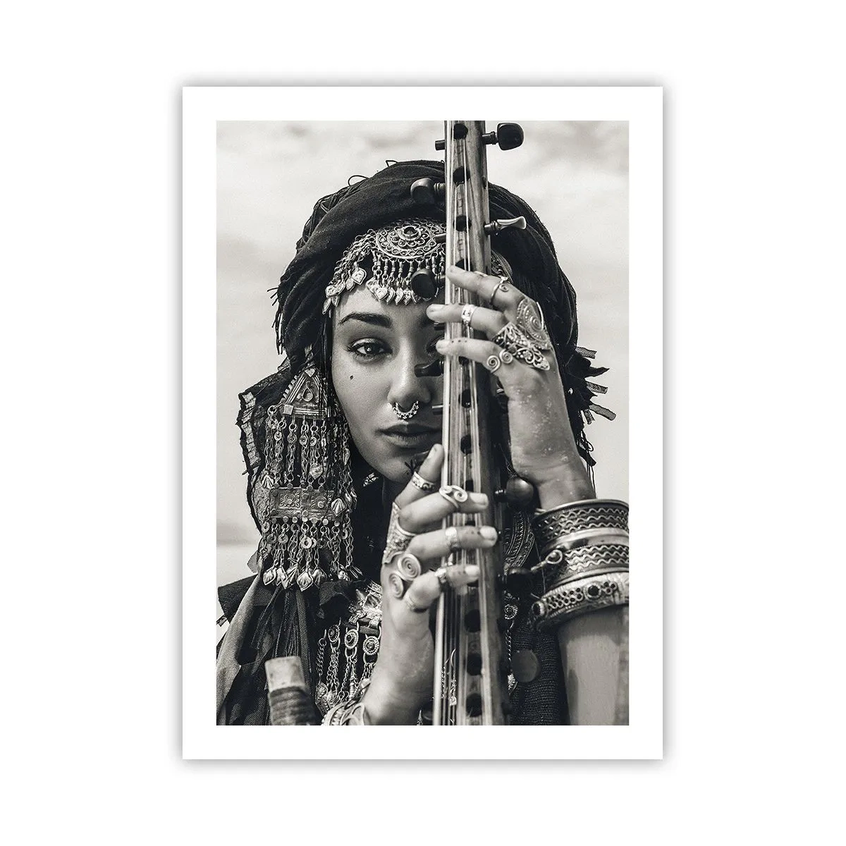Poster - Muzica orientală în sine - 50x70 cm