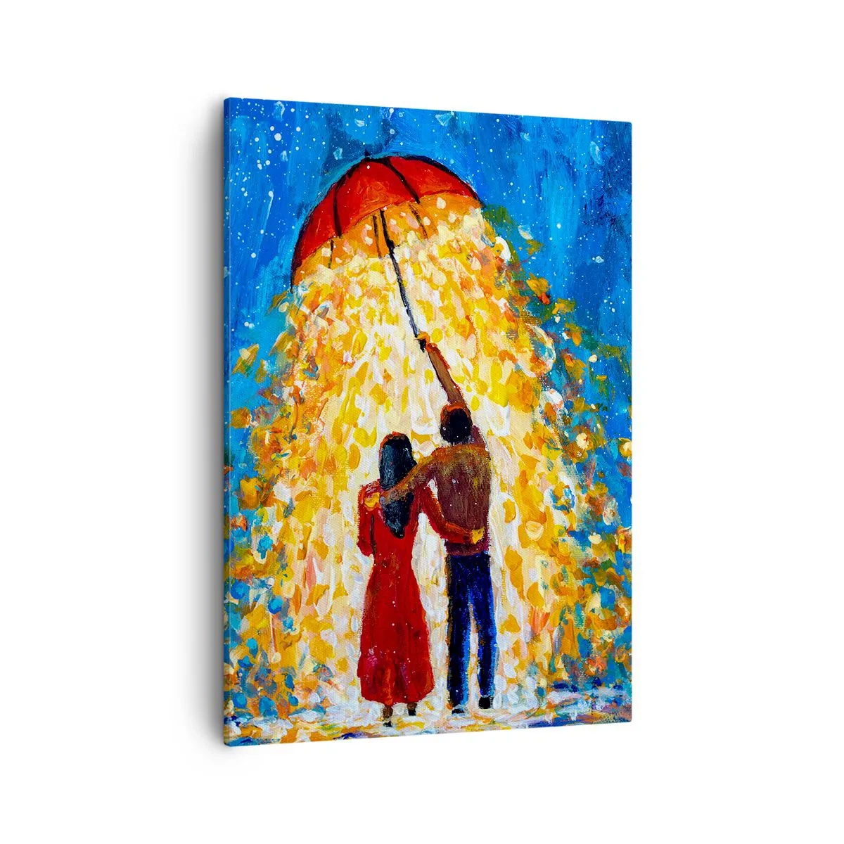 Tablou pe pânză - Magia unei seri ploioase? - 50x70 cm