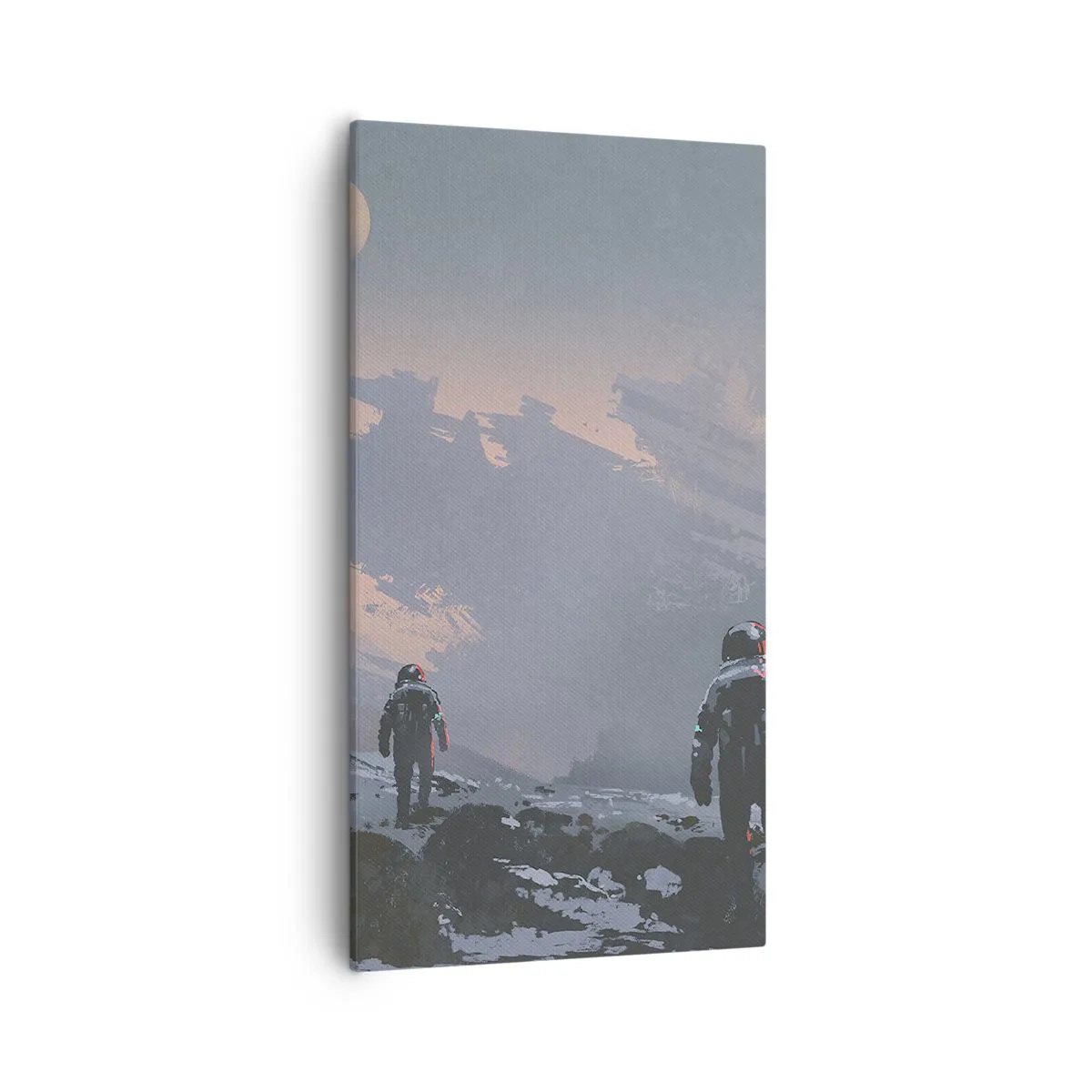 Tablou pe pânză - Sub o stea necunoscută - 55x100 cm