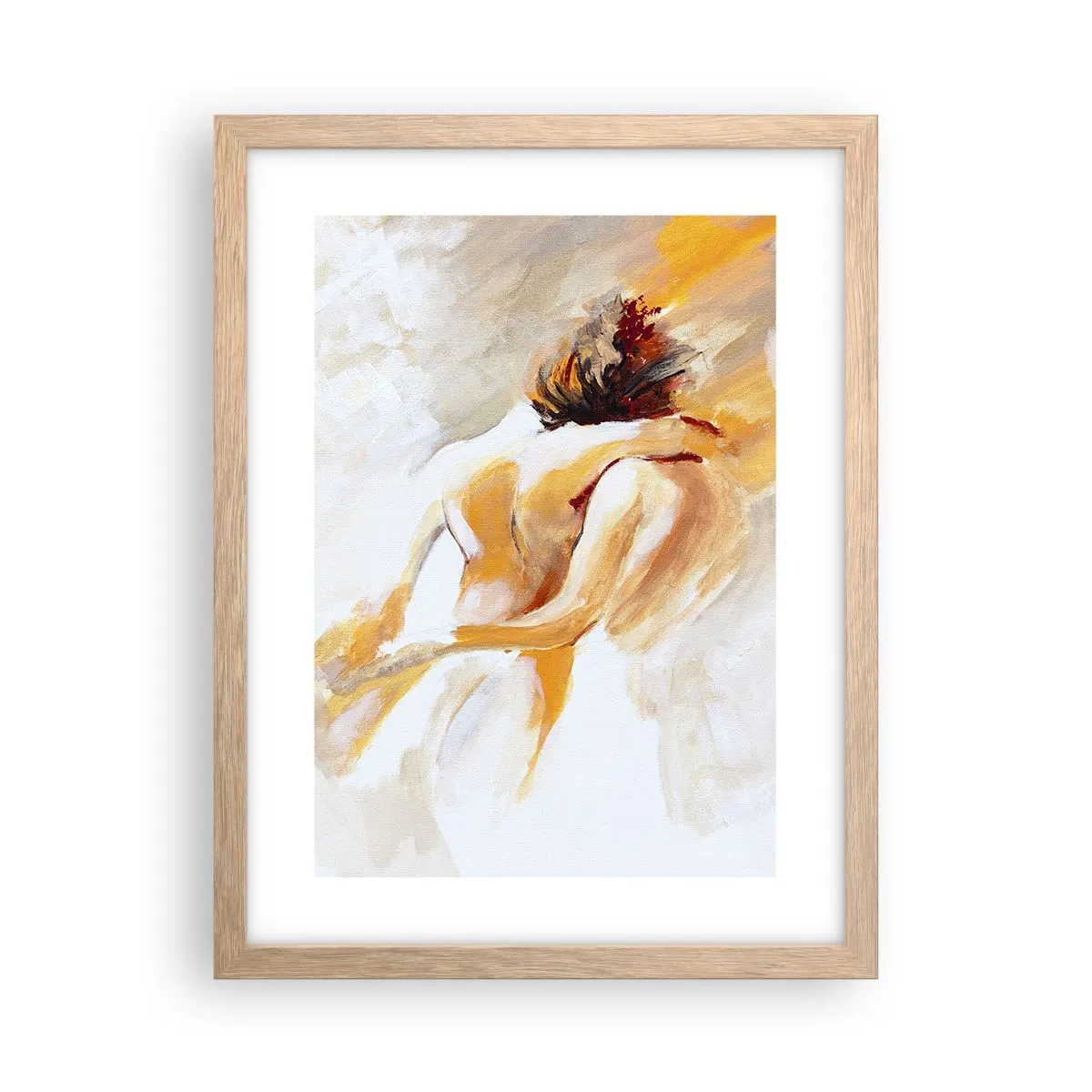 Poster în ramă de stejar deschis - În cerul proximității - 30x40 cm