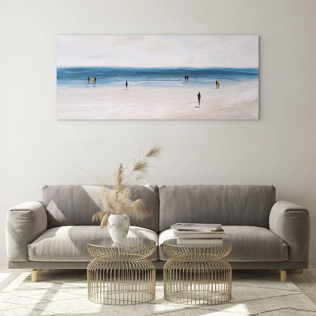 Tablou pe sticlă - Nevoia naturală - 120x50 cm