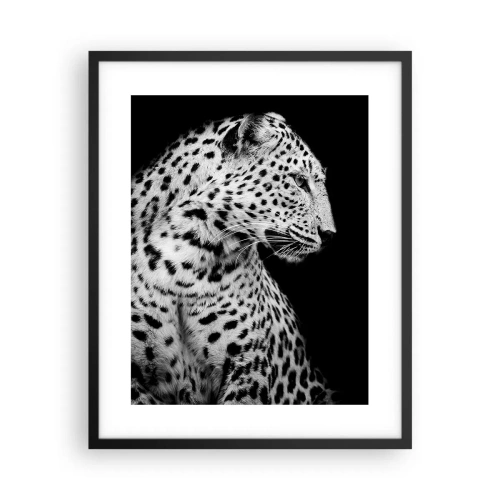 Poster în ramă neagră - Profilul drept perfect! - 40x50 cm