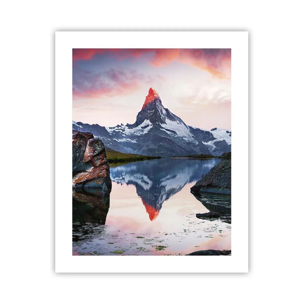 Poster - Inima munților este fierbinte - 40x50 cm