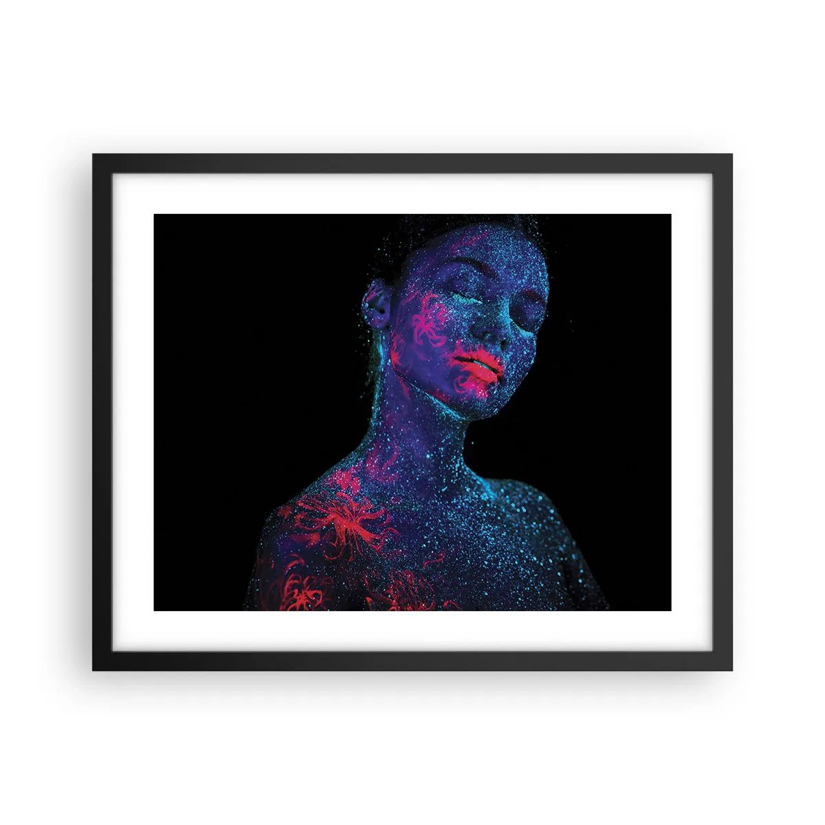 Poster în ramă neagră - În praf de stele - 50x40 cm