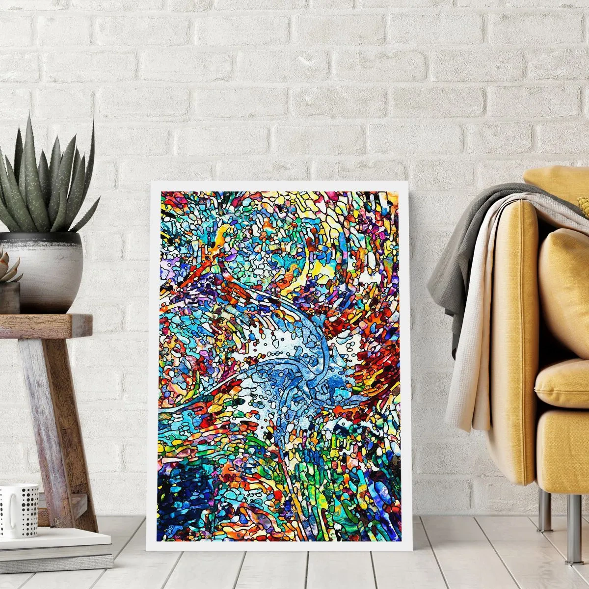 Poster - Vitraliu de picături - 50x70 cm