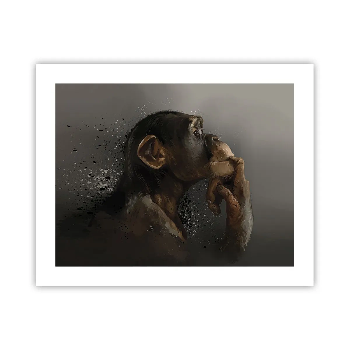 Poster - Cu siguranță, gânditorul - 50x40 cm