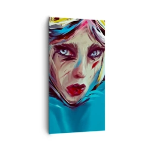 Tablou pe pânză - Războinica de drum - 65x120 cm