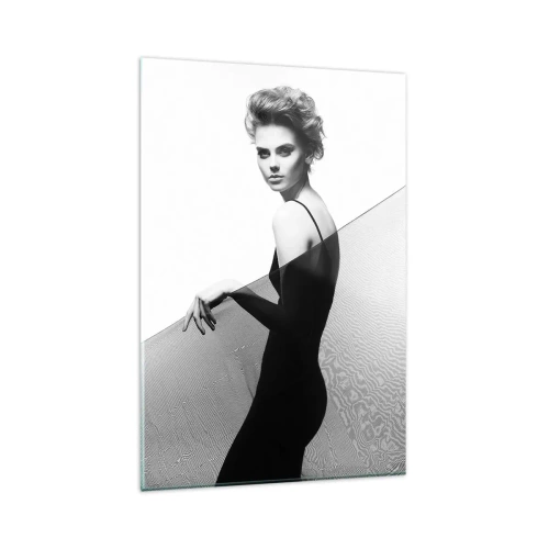 Tablou pe sticlă - Privirea magnetică - 80x120 cm