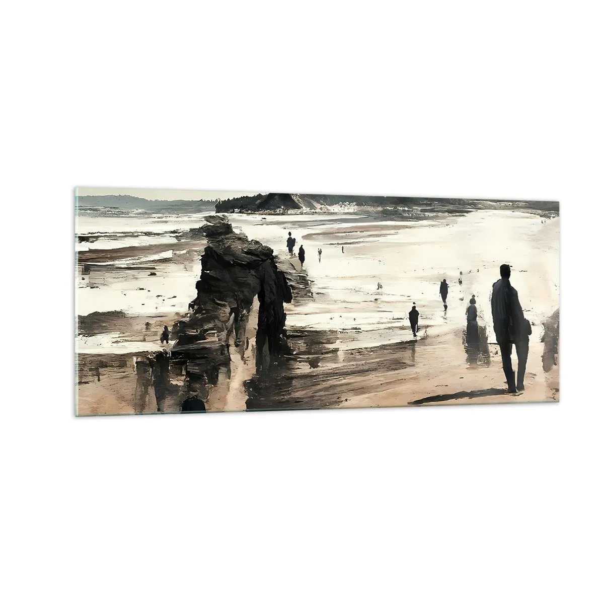 Tablou pe sticlă - Reamintiți - 100x40 cm