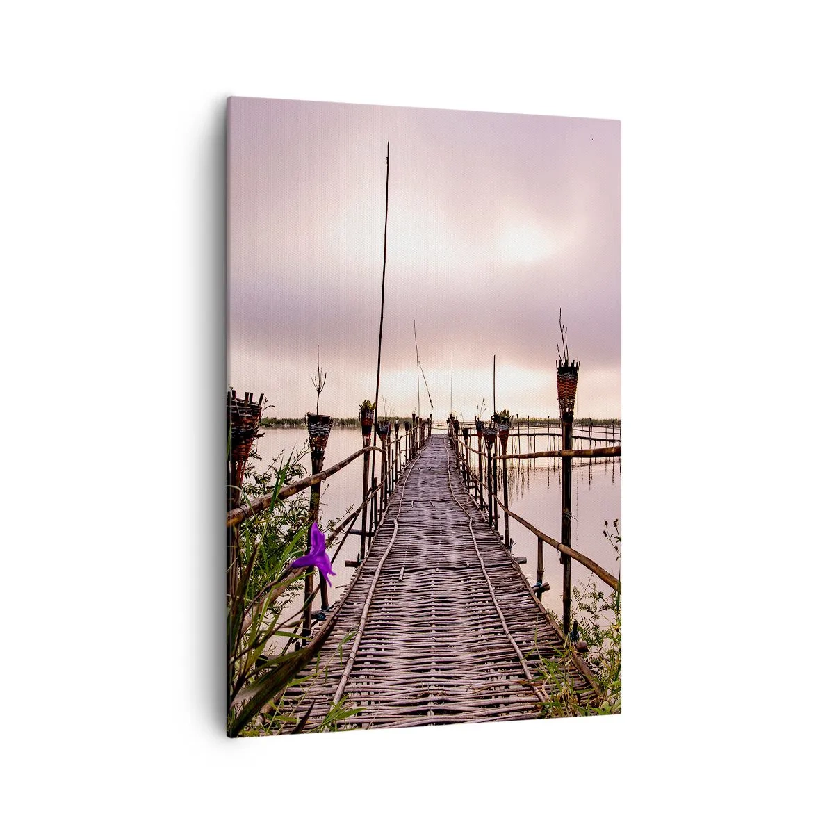 Tablou pe pânză - Pacea și liniștea Asiei - 70x100 cm