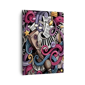 Tablou pe pânză - Melodie complicată - 50x70 cm
