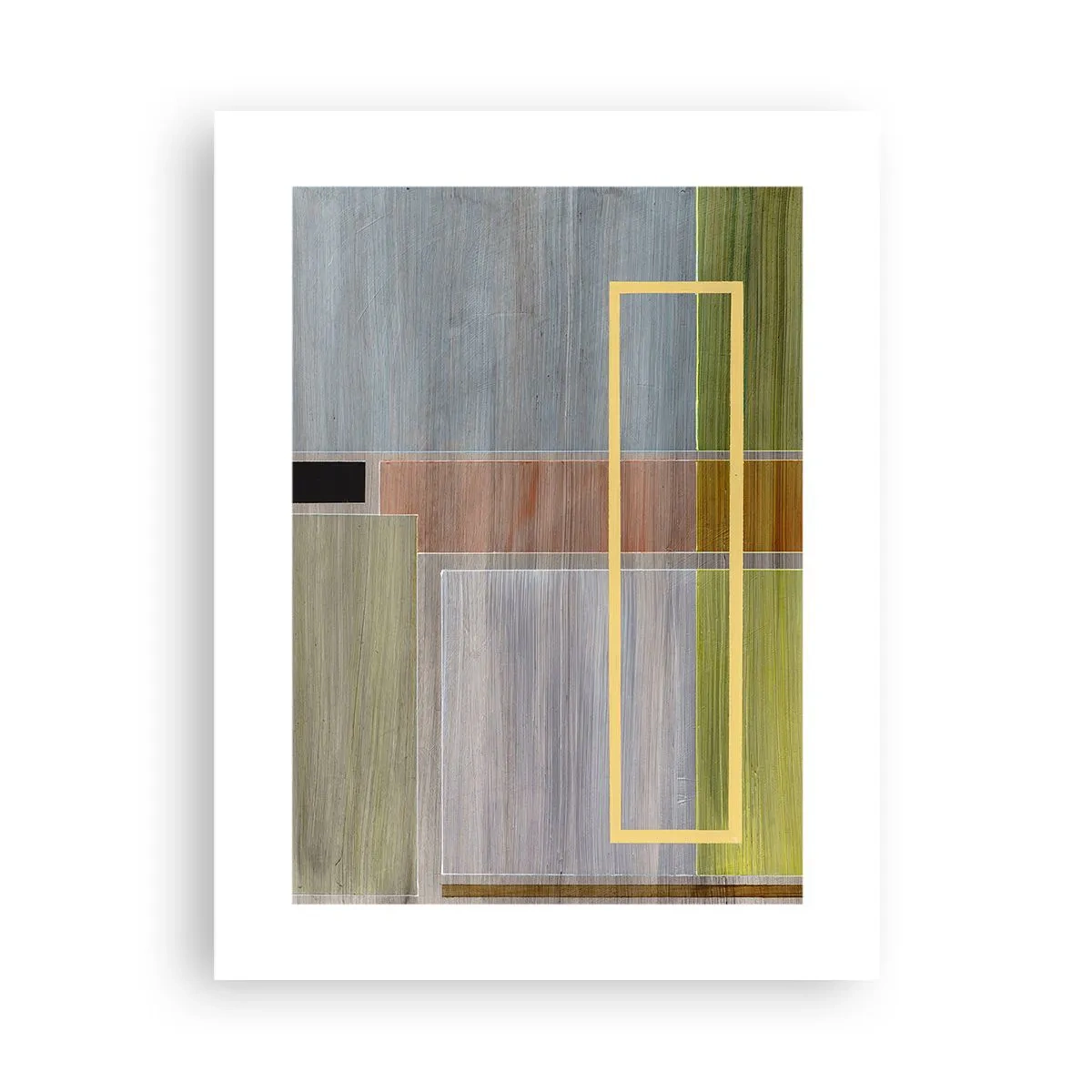 Poster - Drept și liniștit - 30x40 cm