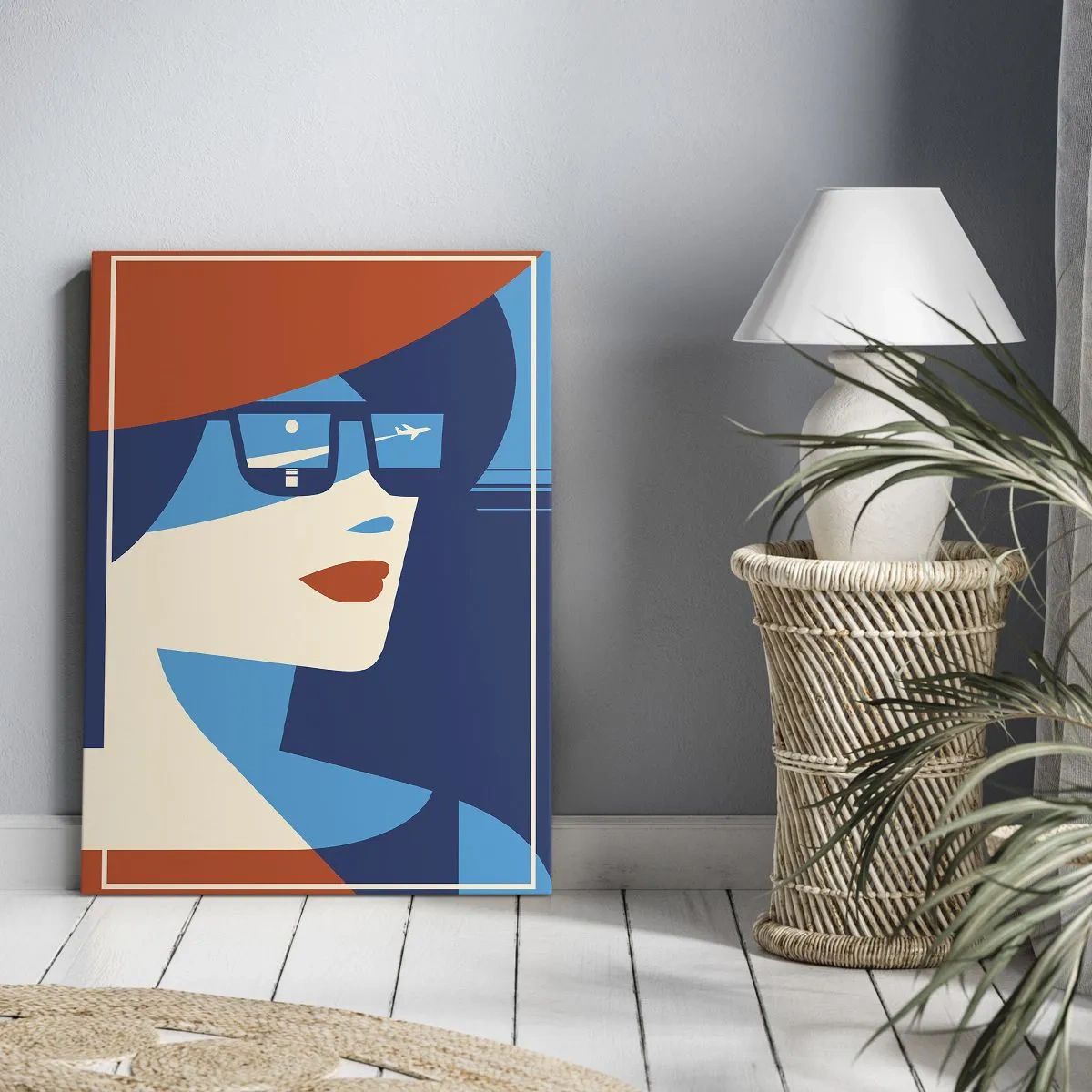 Tablou pe pânză - Călătorie în vacanță - 45x80 cm