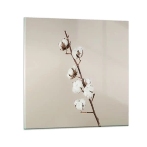 Tablou pe sticlă - La sursa moliciunii - 50x50 cm