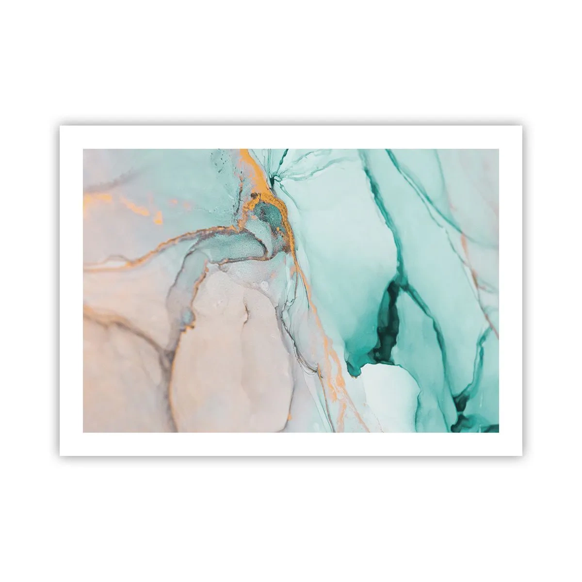 Poster - Dansul formelor și al culorilor - 70x50 cm