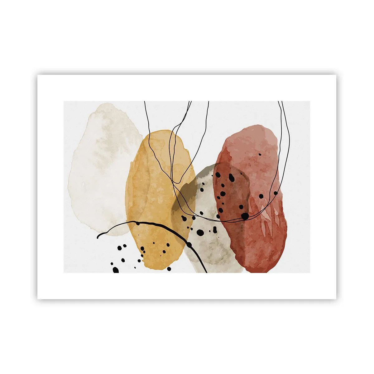 Poster - Ca aerul, limpezi și ușoare - 40x30 cm