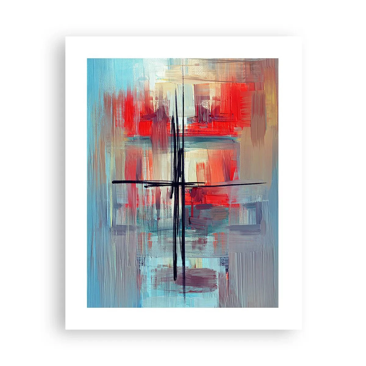 Poster - Peisaj dintr-o dimensiune necunoscută - 40x50 cm