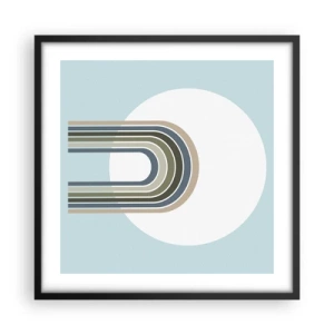 Poster în ramă neagră - Atracție irezistibilă - 50x50 cm