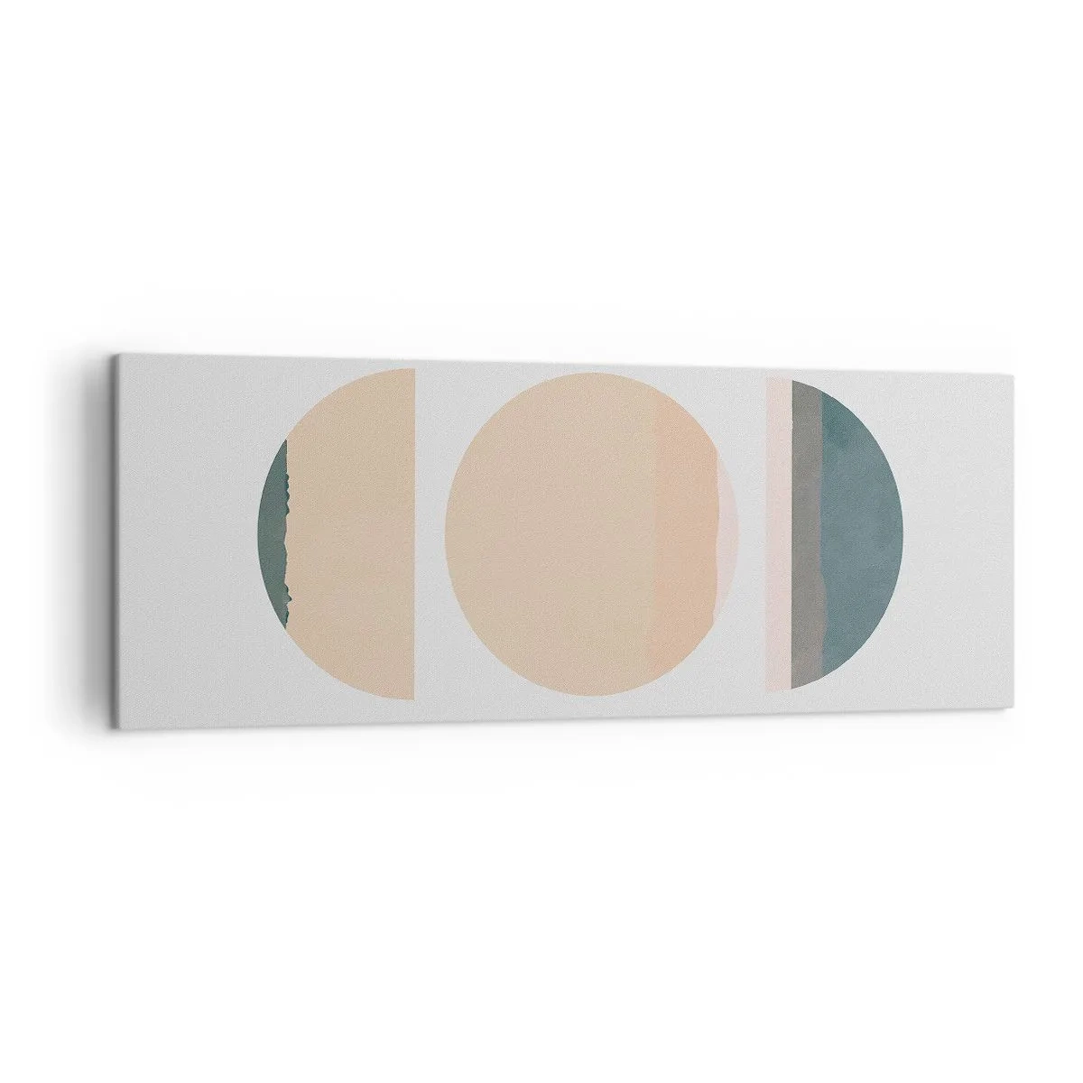 Tablou pe pânză - Roată cu roată - 140x50 cm