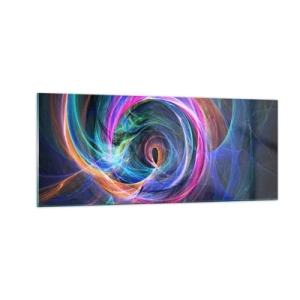 Tablou pe sticlă - Unde mă vei duce? - 100x40 cm