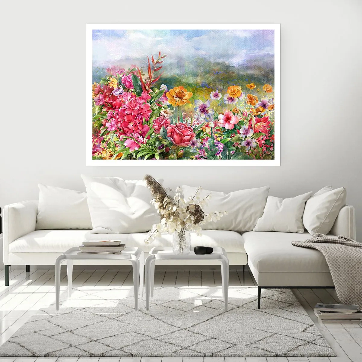 Poster - O grădină înnebunită - 40x30 cm