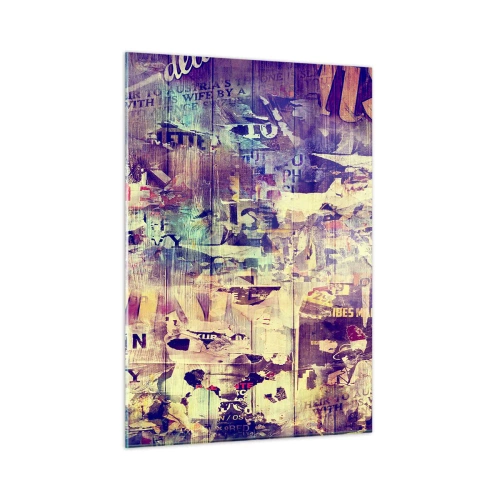 Tablou pe sticlă - Și asta e tot ce va rămâne - 50x70 cm