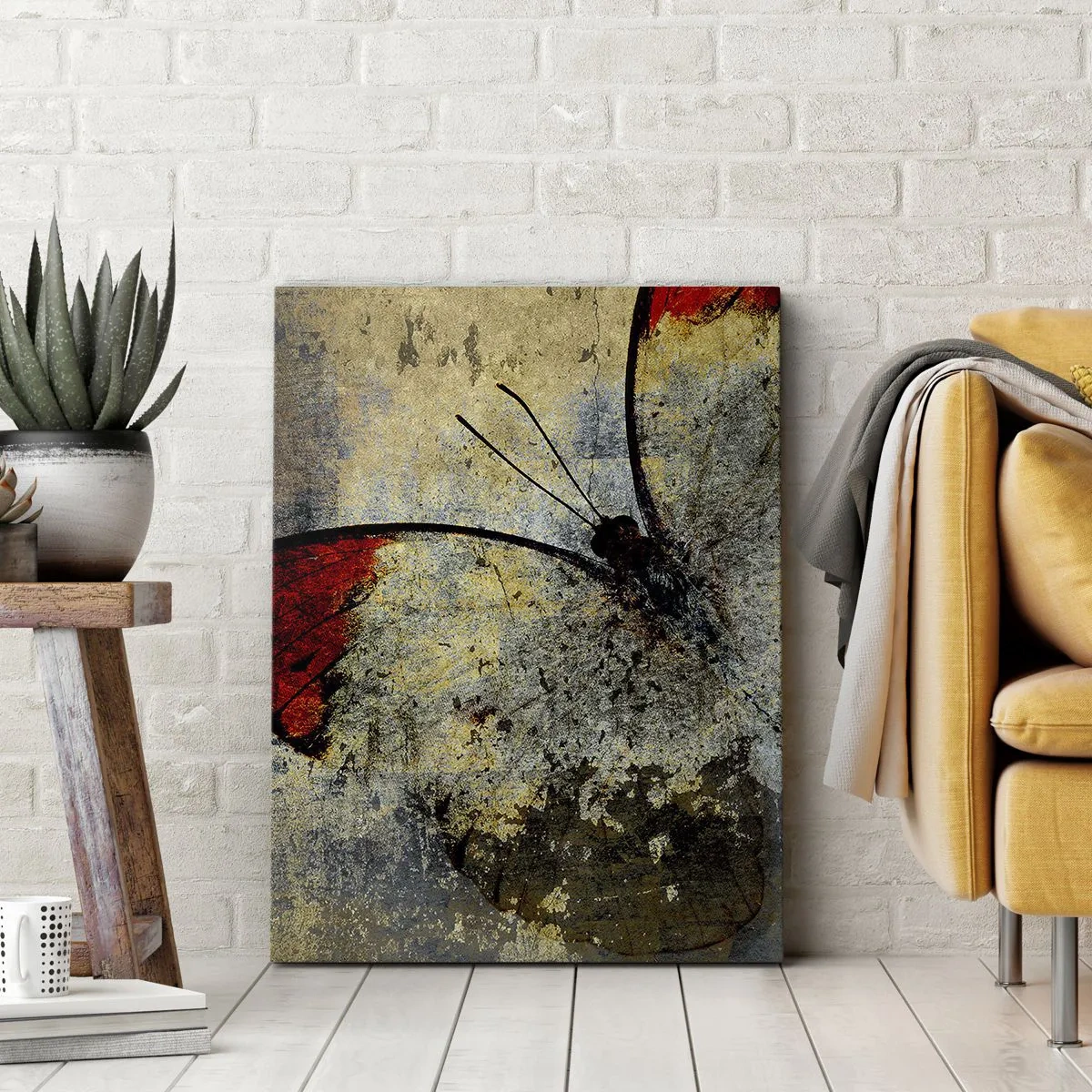 Tablou pe pânză - Privește înainte să dispar - 45x80 cm