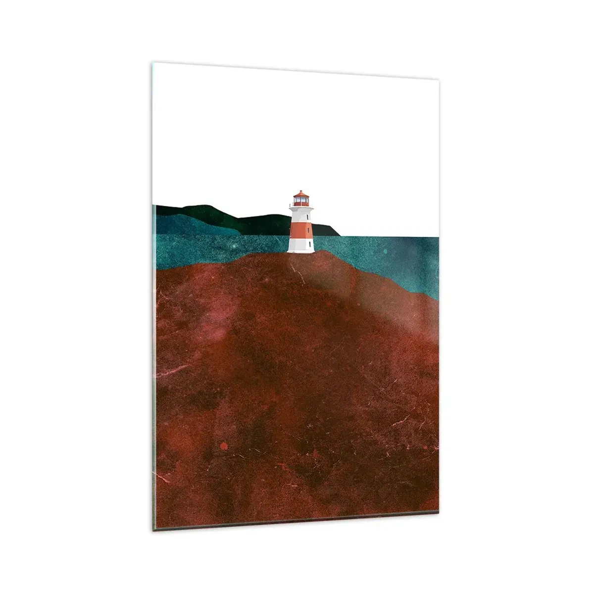 Tablou pe sticlă - Privind marea - 80x120 cm