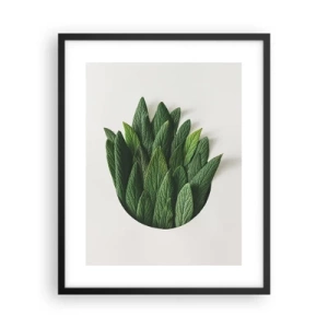 Poster în ramă neagră - Curiozitatea nestăvilită - 40x50 cm